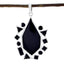 Black Onyx Statement Mexican 925 Silver multiple Black Pendant