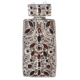 Garnet Chunky Egyptian 92.5 Silver multiple Red Pendant