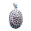 Garnet Tiny Australian 92.5 Silver multiple Red Pendant