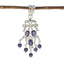 Iolite Featherlight Australian 925 Silver multiple Blue Pendant