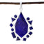 Lapis Lazuli Statement Latin American 92.5 Silver multiple Blue Pendant