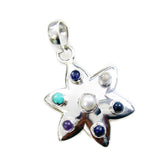 Multi Stone Essential Egyptian 925 Silver Hepta Sarah valentine multicolor Pendant Jewelry