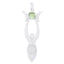 Peridot Tiny Spanish 92.5 Silver Solitaire Green Pendant