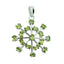 Peridot Classic Egyptian 925 Silver multiple Green Pendant