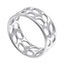 Plain Plain Australian Silver Gray Gemstone Eye catching Filigree Thumb Ring Jewellery