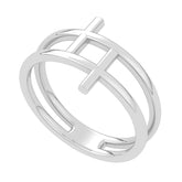 Plain Plain Moroccan Sterling Silver Gray Gemstones Eye catching Signet Thumb Ring Jewellery