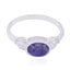 Amethyst Solitaire Korean 925 Sterling Silver Purple Gemstone Whisper thin Modern Ring Jewellery