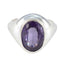 Amethyst Solitaire African 925 Sterling Silver Purple Gemstone Eye catching valentine Ring Jewellery