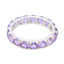 Amethyst multiple American Silver Purple Gemstones Delicate Eternity Band Jewellery