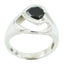 Black Onyx Solitaire Indian Silver Black Gems Eye catching propsel Ring Jewelry