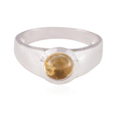 Blue Chalcedony Solitaire Egyptian Sterling Silver Blue Gemstones Slim Feminine Ring Jewelry