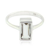 Green Amethyst Solitaire German 925 Silver Green Gemstone Featherlight Cultural Ring Jewellery