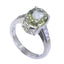 Green Amethyst Halo Moroccan Silver Green Gemstone Minimal Luxurious Ring Jewellery