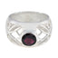 Garnet Solitaire Mexican 92.5 Silver Red Gemstones Versatile Filigree Ring Jewellery