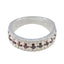 Garnet multiple Moroccan 92.5 Silver Red Gemstone Minimal Graceful Band Jewellery