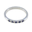 Iolite Penta Japanese Sterling Silver Blue Gems Elegant Fairytale Ring Jewelry