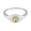 Lemon Quartz Solitaire German 925 Silver Yellow Gemstone Featherlight Contemporary Ring Jewellery