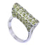 Peridot multiple Indian 925 Silver Green Gemstone Tiny Fairytale Ring Jewelry