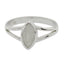 Rainbow Moonstone Solitaire Japanese Sterling Silver White Gemstones Dainty Geometric Ring Jewelry
