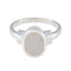 Rainbow Moonstone Solitaire Moroccan 925 Sterling Silver White Gems Mid weight Glamorous Ring Jewellery