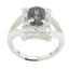 smoky quartz Halo Turkish 925 Sterling Silver Brown Gemstones Whisper thin Luxurious Ring Jewelry