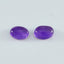 Amethyst 1PC Small 6x8 MM Oval Cabochon Purple High Quality semi Precious Loose Gemstones