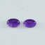 Amethyst 1PC Small 7x9 MM Oval Cabochon Purple Genuine semi Precious Precious Gemstone
