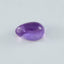 Amethyst 1PC Medium 7x10 MM Pear Cabochon Purple Fine semi Precious Gems