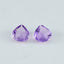 Amethyst 1PC Large 10x10 MM Heart Faceted Purple Shine Semi Precious Loose Gemstones