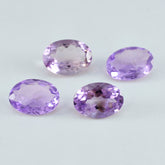 Amethyst 1PC Large 10x12 MM Oval Faceted Purple Natural Semi Precious Loose Gemstone