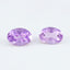 Amethyst 1PC Medium 8x10 MM Oval Faceted Purple Shine Semi Precious Loose Gemstones