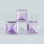 Amethyst 1PC Large 12x12 MM Square Faceted Purple High Quality Semi Precious Loose Gems