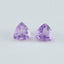 Amethyst 1PC Large 10x10 MM Triangle Faceted Purple Shine Semi Precious Loose Gemstones