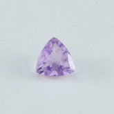 Amethyst 1PC Chunky 13x13 MM Triangle Faceted Purple Natural Semi Precious Loose Gemstone