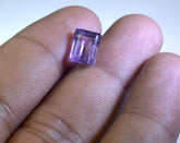 Amethyst 1PC Large 10x14 MM Emerald Faceted Purple Polished Semi Precious Loose Gemstones