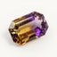Ametrine 1PC Large 10x14 MM Emerald Faceted Multicolor Splendid Semi Precious Loose Gemstone