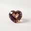 Ametrine 1PC Tiny 5x5 MM Heart Faceted Multicolor Sparkling Semi Precious Gems
