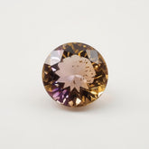 Ametrine 1PC Tiny 5x5 MM Round Faceted Multicolor Sparkling Semi Precious Gems