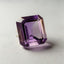Ametrine 1PC Small 8x8 MM Square Faceted Multicolor Luster Semi Precious Loose Gemstones