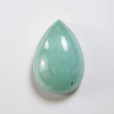 Amazonite 1PC Large 8x12 MM Pear Cabochon Green Fiery semi Precious Semi Precious Gemstone