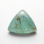 Amazonite 1PC Large 10x10 MM Triangle Cabochon Green Shine semi Precious Precious Gemstone