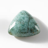 Amazonite 1PC Large 11x11 MM Triangle Cabochon Green Fine semi Precious Gems