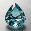 Aquamarine 1PC Chunky 13x18 MM Pear Faceted Blue Genuine Semi Precious Loose Gems