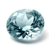 Aquamarine 1PC Chunky 16x16 MM Round Faceted Blue Pure Semi Precious Loose Gems