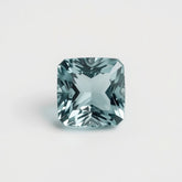 Aquamarine 1PC Chunky 15x15 MM Square Faceted Blue Superior Semi Precious Gems