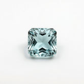 Aquamarine 10PC Tiny 3x3 MM Square Faceted Blue Fiery Semi Precious Gems