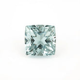 Aquamarine 1PC Small 8x8 MM Square Faceted Blue Luster Semi Precious Loose Gems