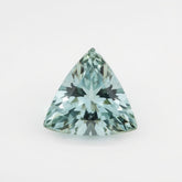 Aquamarine 1PC Chunky 14x14 MM Triangle Faceted Blue Genuine Semi Precious Loose Gemstones