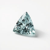 Aquamarine 10PC Tiny 4x4 MM Triangle Faceted Blue Brilliant Semi Precious Loose Gems