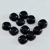 Black Onyx 10PC Tiny 3x3 MM Cushion Cabochon Black Pure semi Precious Precious Gemstone